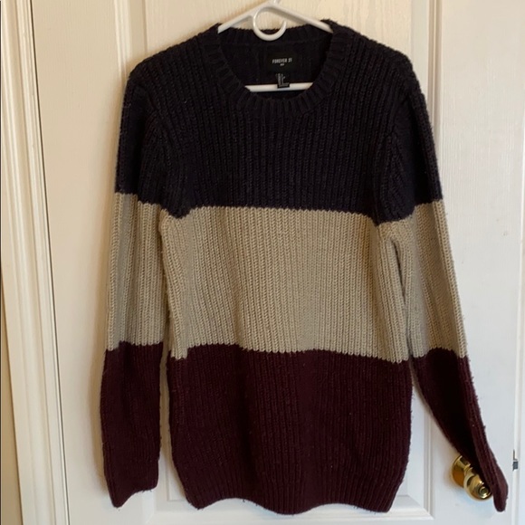 Colorblocked Wool-Blend Sweater - Picture 2 of 3